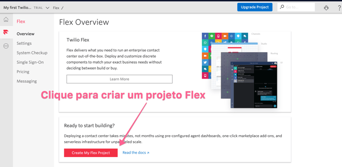 clique-para-criar-um-novo-projeto-twilio-flex