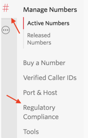 menu-twilio-documentos-regulatorios-regulatory-compliance