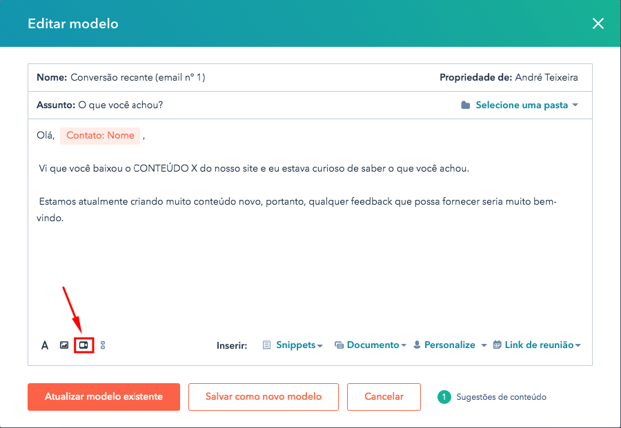 Como colocar vídeos em sequências de e-mails