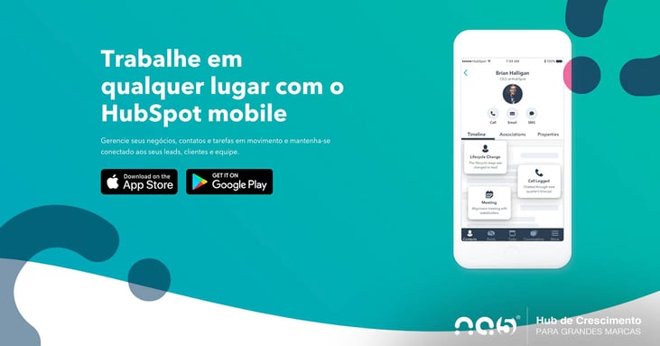 Novidades HubSpot: Um novo visual para o HubSpot Mobile