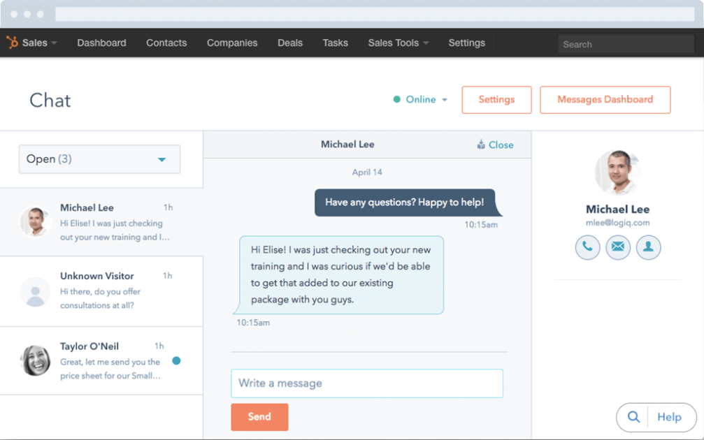 utilize-o-chat-ao-vivo-para-conversar-com-desconhecidos-leads-e-clientes-hubspot-sales-1007x630