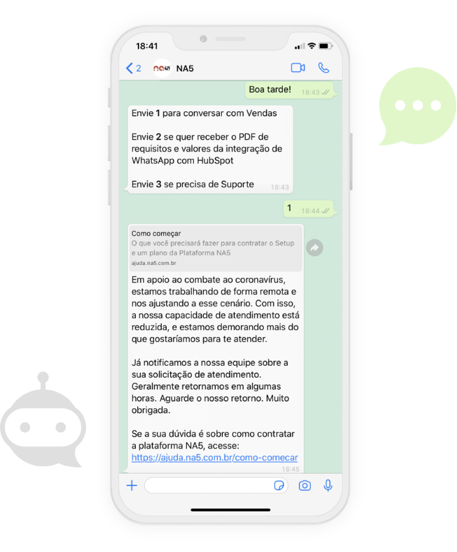 Imagem - Crie chatbots para o WhatsApp